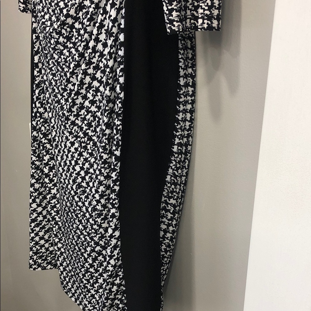 Ralph Lauren Black & White Houndstooth Dress – Women’s Size 6 – Stretch – Lined - Picture 6 of 13